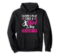 Try To Keep Up I Know I Play Like Soccer Hoodie - Graphic Print Unisex - T-Shirt, Sweatshirt, Hoodie