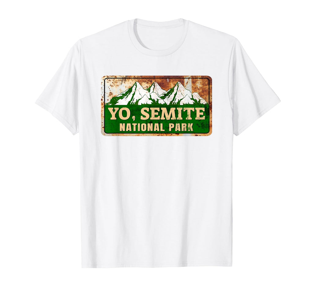 Yo Semite National Park Jewish Funny T-Shirt - Custom Art Print Men Women - T-Shirt, Sweatshirt, Hoodie
