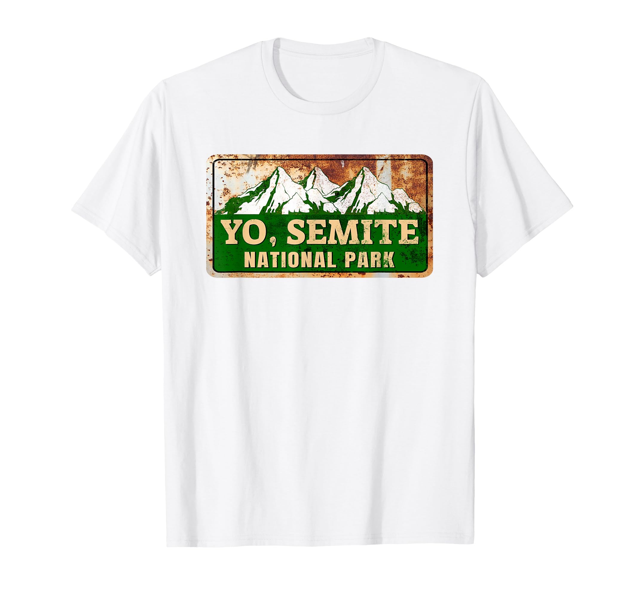 Yo Semite National Park Jewish Funny T-Shirt - Custom Art Print Men Women - T-Shirt, Sweatshirt, Hoodie