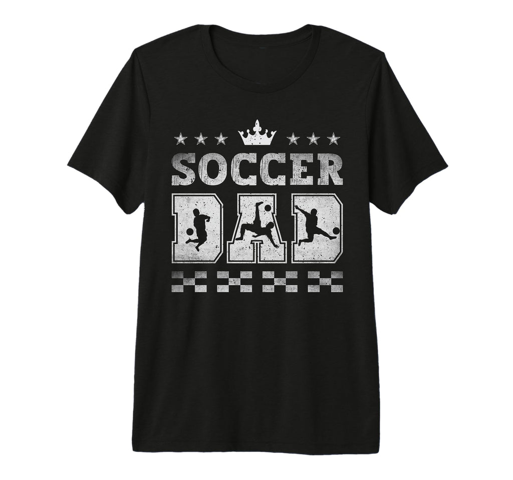 Soccer Dad Fathers Day Soccer Father T-Shirt - Aesthetic Graphic Unisex - T-Shirt, Sweatshirt, Hoodie