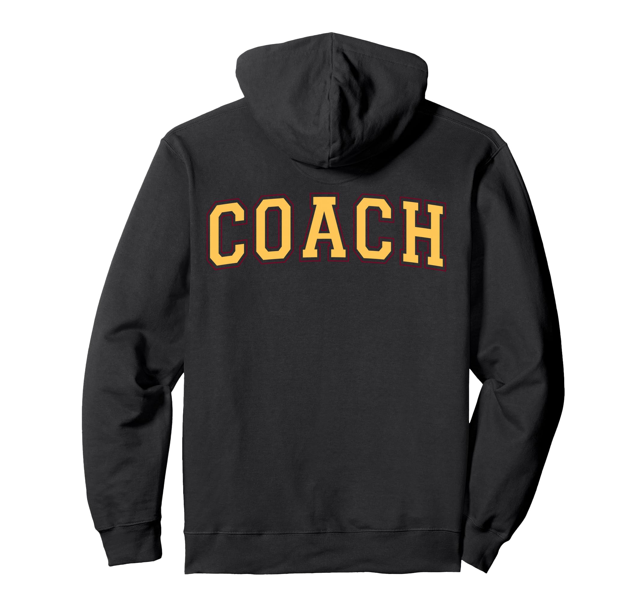 Coach Sports Trainer Yellow Hoodie - Fun Novelty Design for Adults - T-Shirt, Sweatshirt, Hoodie