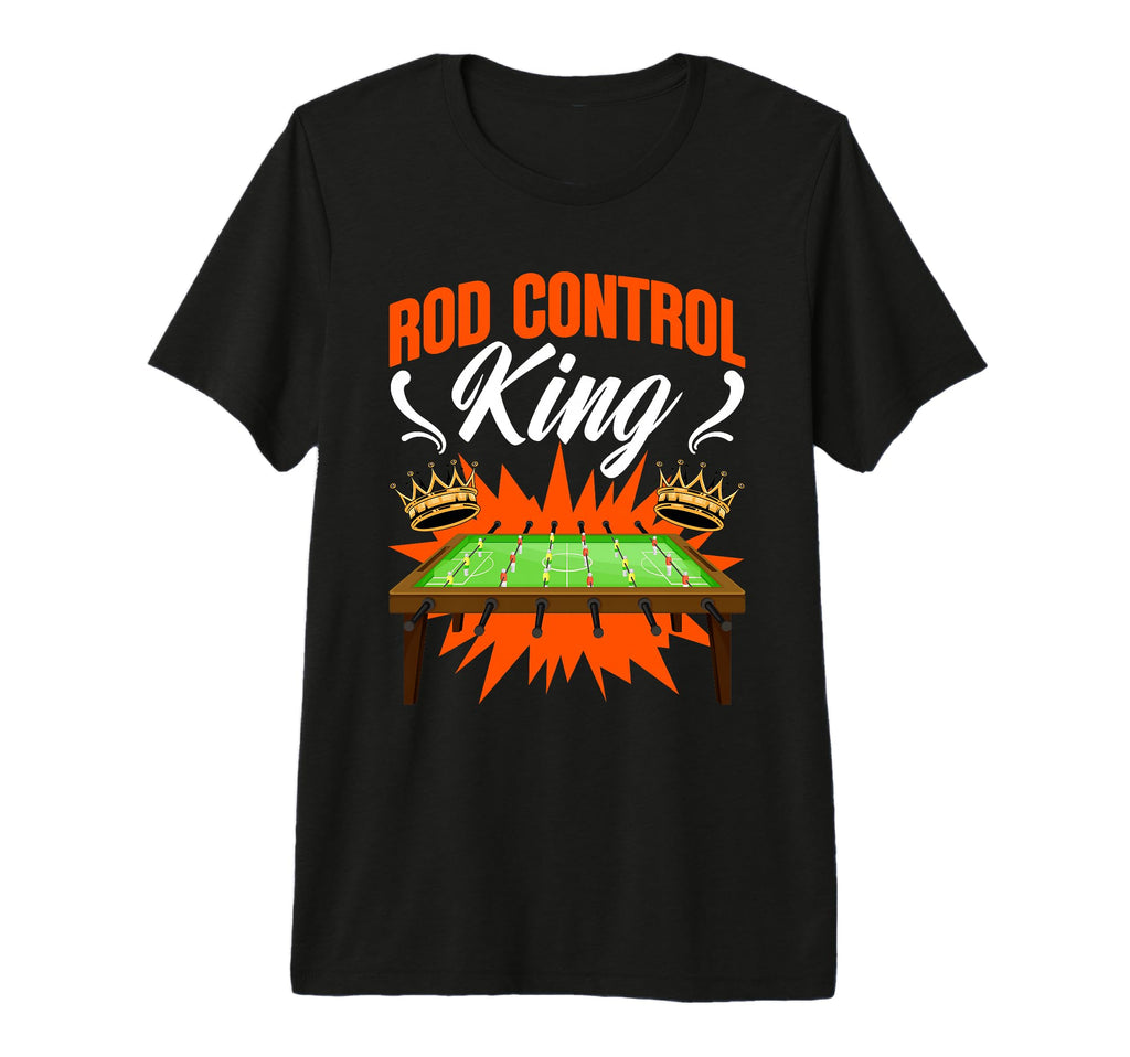 Mens Rod Control King Table T-Shirt - Fun Novelty Design for Adults - T-Shirt, Sweatshirt, Hoodie