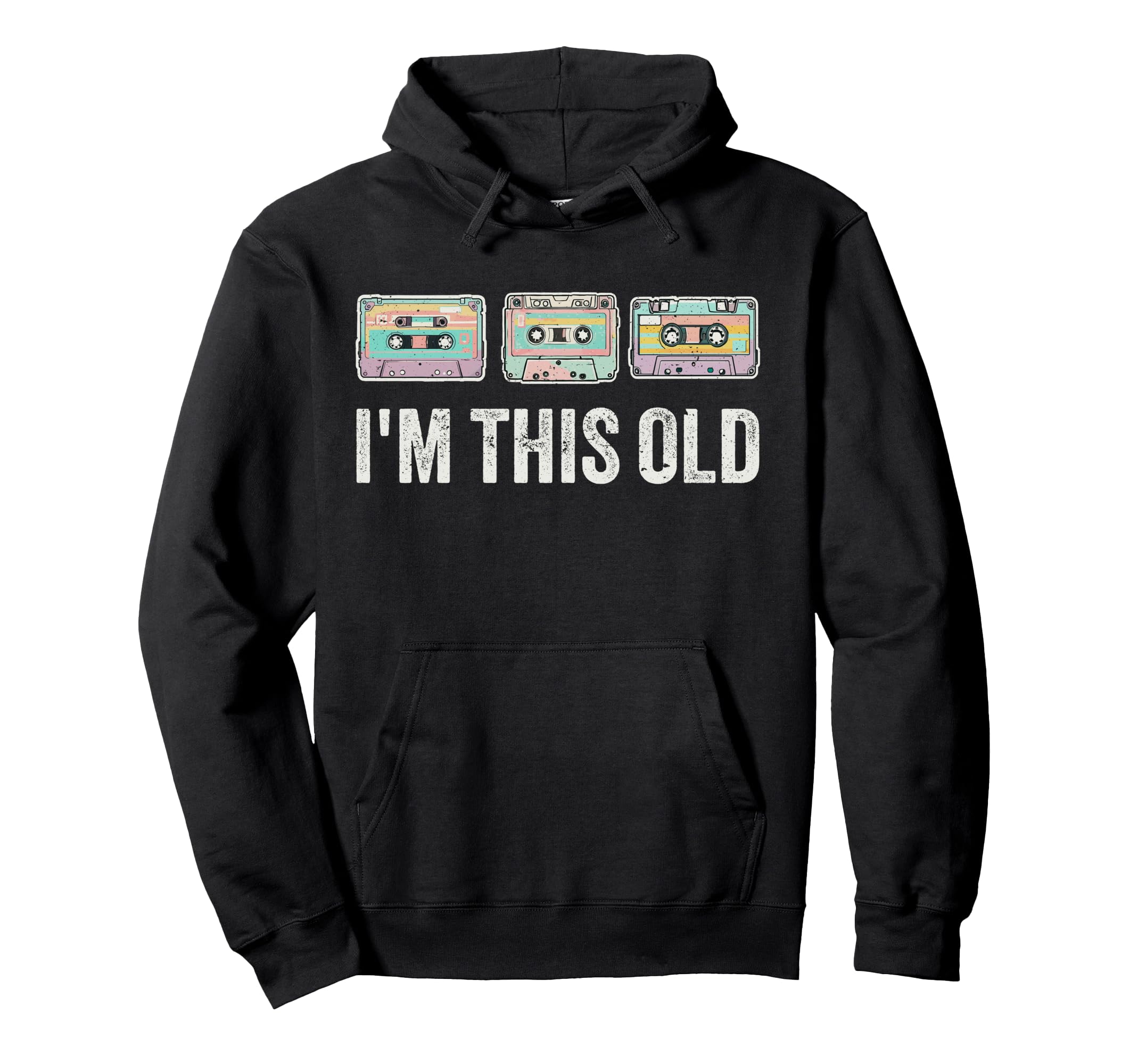 Cassette Tape 80S Music Lover Hoodie - Streetwear Style Unisex - T-Shirt, Sweatshirt, Hoodie