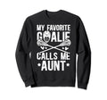 Proud Lacrosse Goalie Aunt Lacrosse Sweatshirt - Graphic Print Unisex - T-Shirt, Sweatshirt, Hoodie