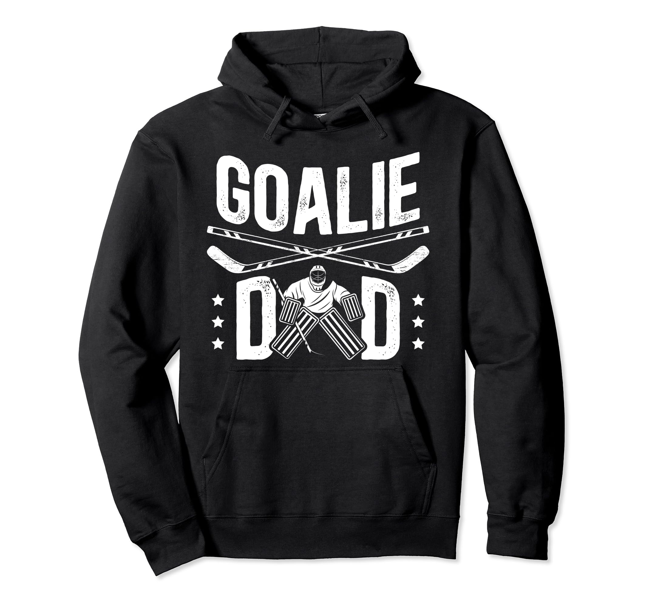 Ice Hockey Goalie Dad Ice Hockey Hoodie - Aesthetic Graphic Men Women - T-Shirt, Sweatshirt, Hoodie