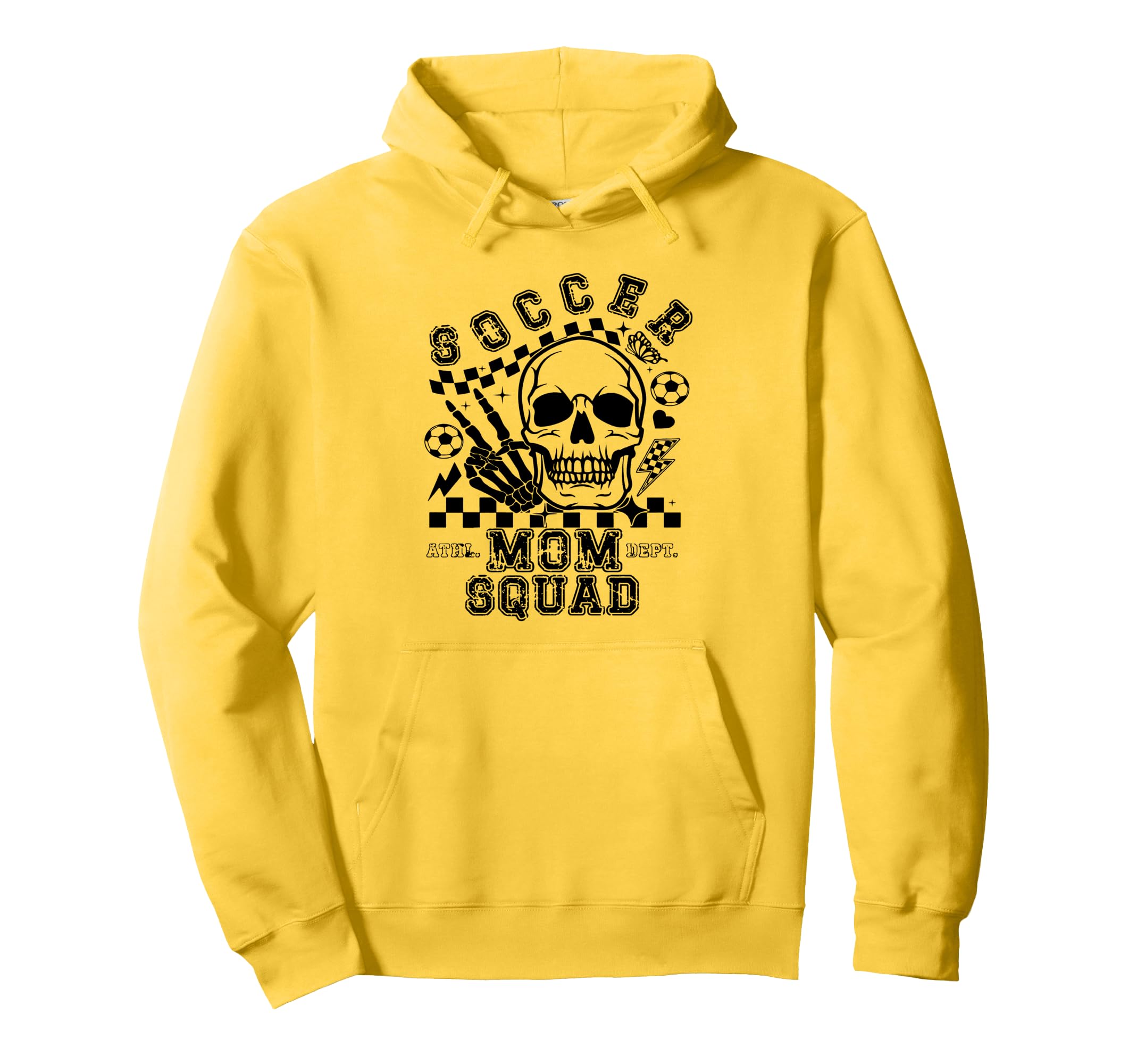Soccer Mom Squad Hoodie - Casual Everyday Wear for Adults - T-Shirt, Sweatshirt, Hoodie