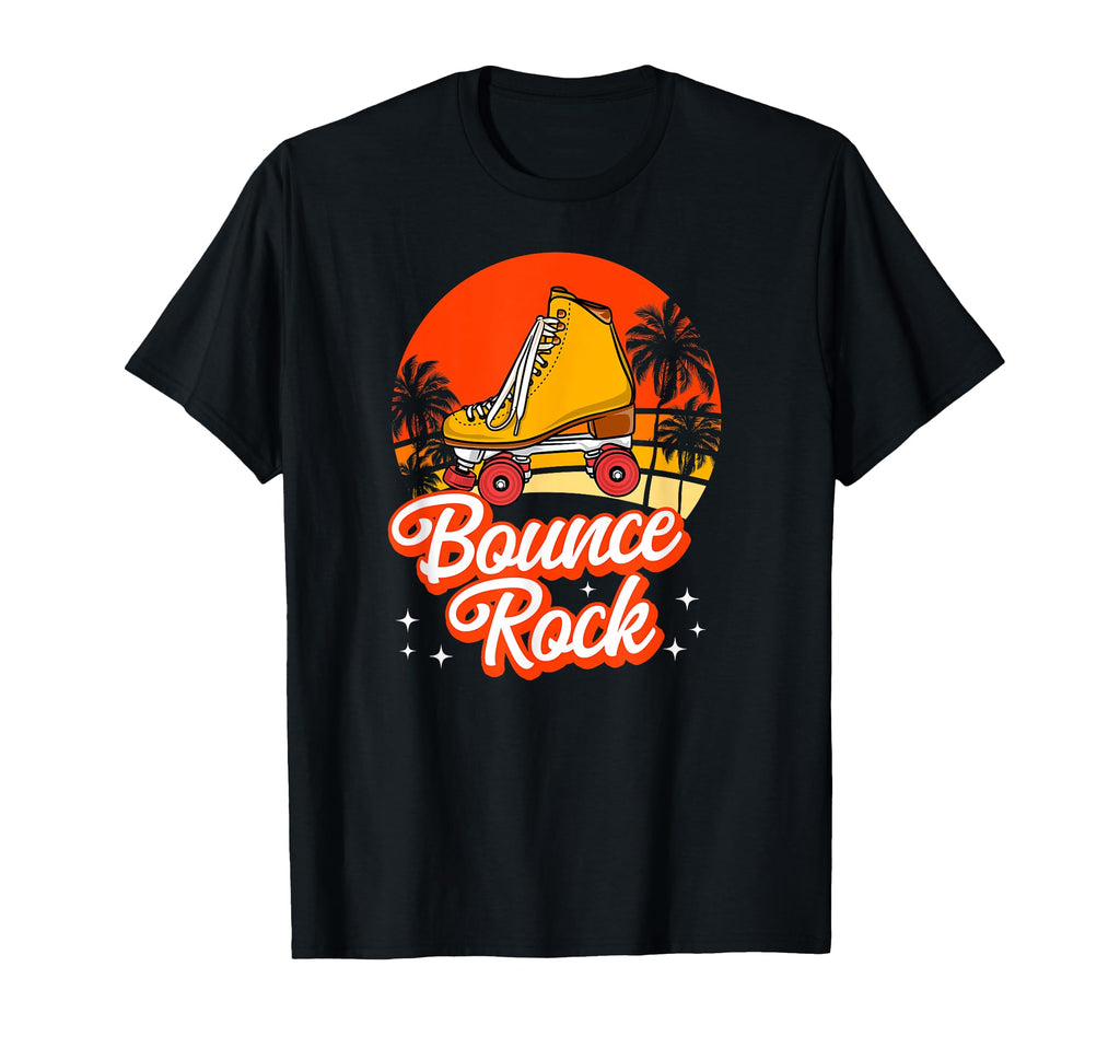 Roller Skating Skate 1970S Beach T-Shirt - Novelty Apparel Men Women - T-Shirt, Sweatshirt, Hoodie