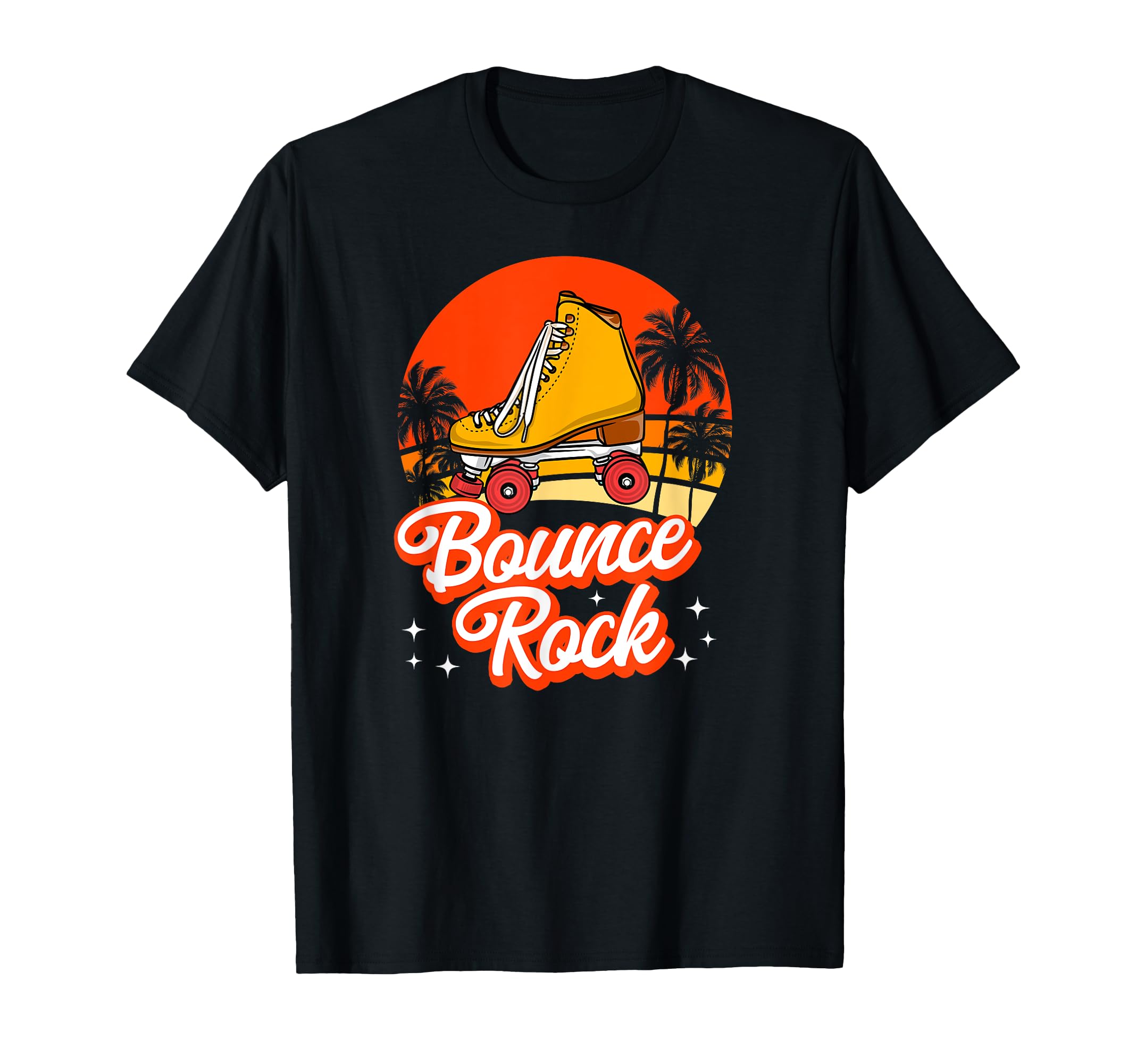 Roller Skating Skate 1970S Beach T-Shirt - Novelty Apparel Men Women - T-Shirt, Sweatshirt, Hoodie