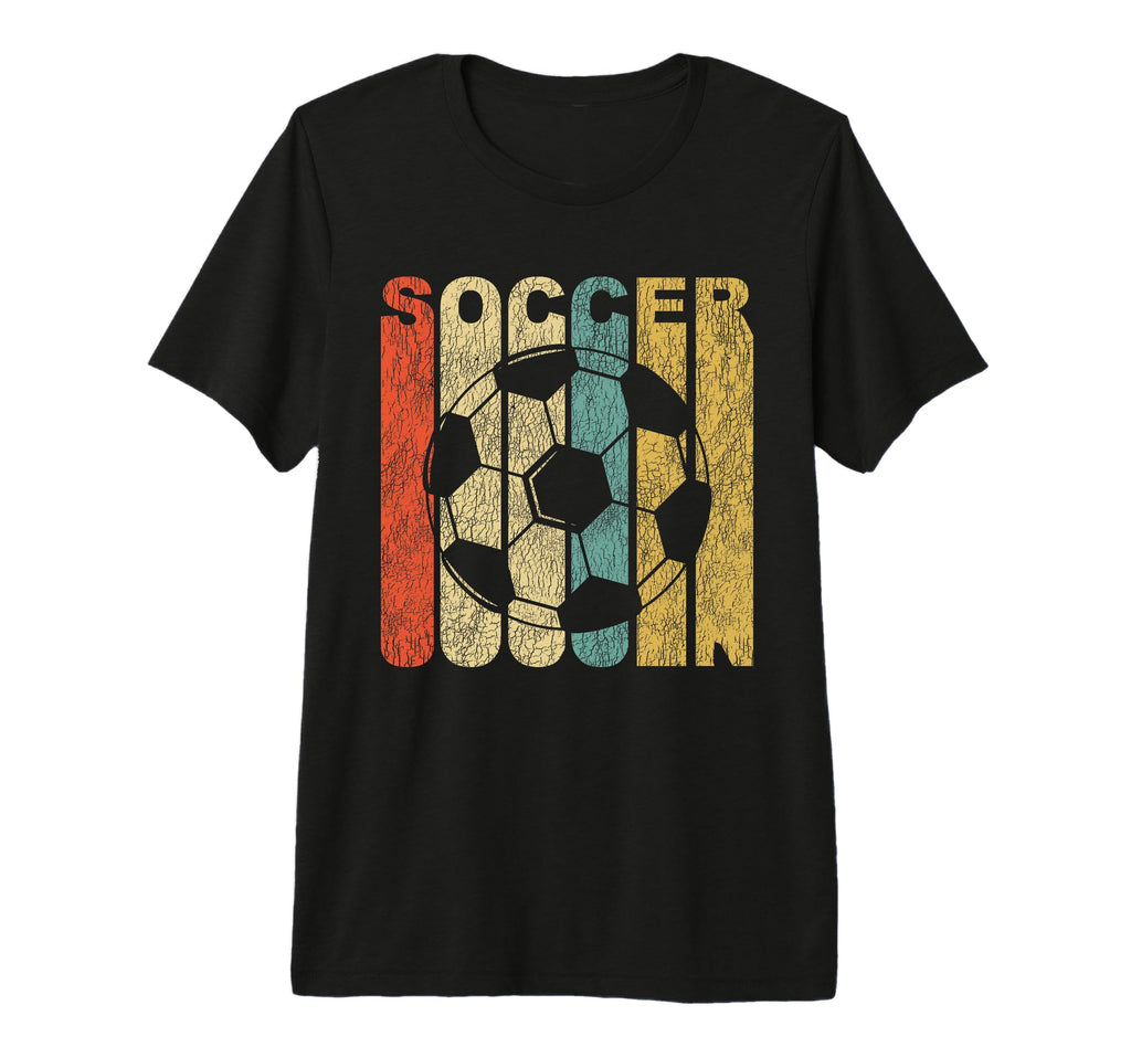 Soccer Distressed Sports Tri Blend T-Shirt - Aesthetic Graphic for Adults - T-Shirt, Sweatshirt, Hoodie