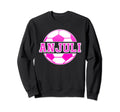 Anjuli Name Soccer Play Football Sweatshirt - Novelty Apparel Unisex - T-Shirt, Sweatshirt, Hoodie