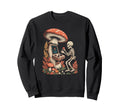 Whimsical Skeleton Playing Video Sweatshirt - Streetwear Style Unisex - T-Shirt, Sweatshirt, Hoodie