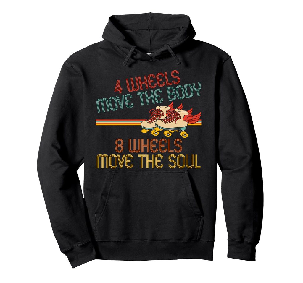 Roller Skating Skate 1970S Hoodie - Unique Graphic Men Women - T-Shirt, Sweatshirt, Hoodie
