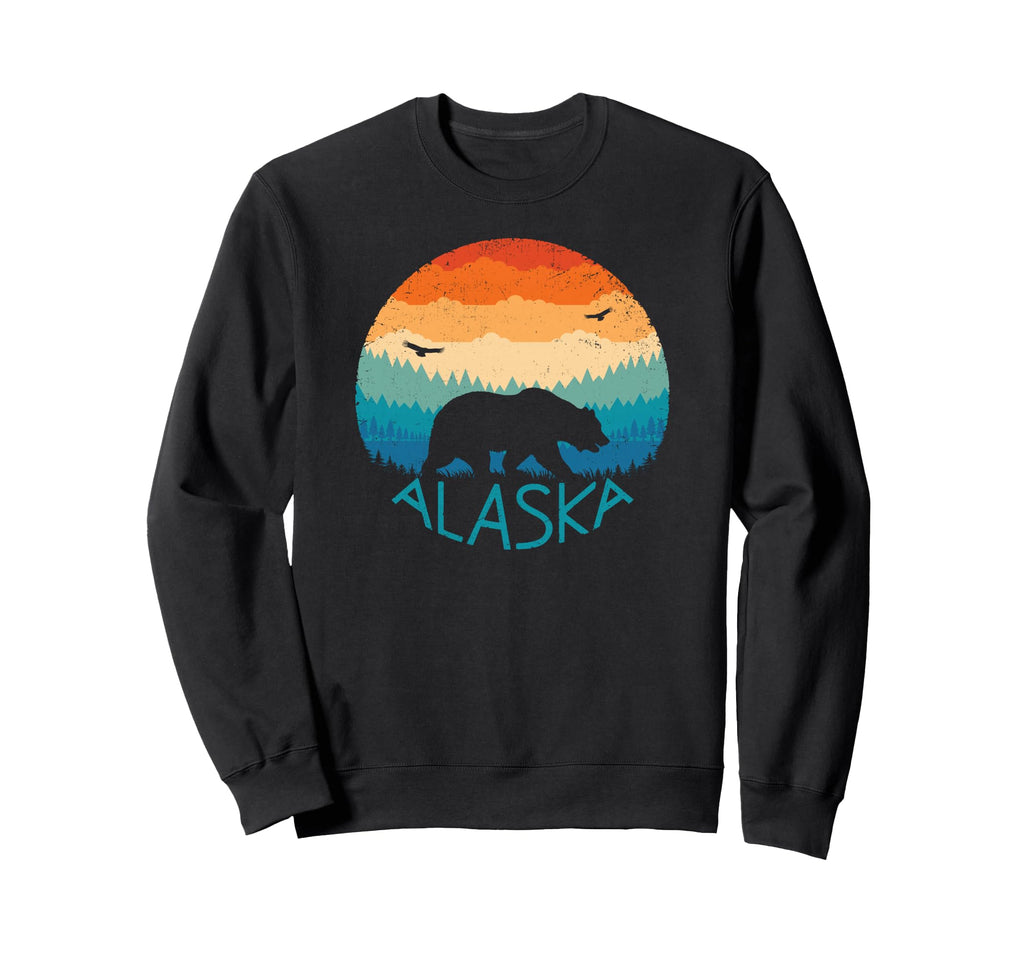 Alaska Grizzly Bear Brown Bears Sweatshirt - Trendy Graphic for Adults - T-Shirt, Sweatshirt, Hoodie