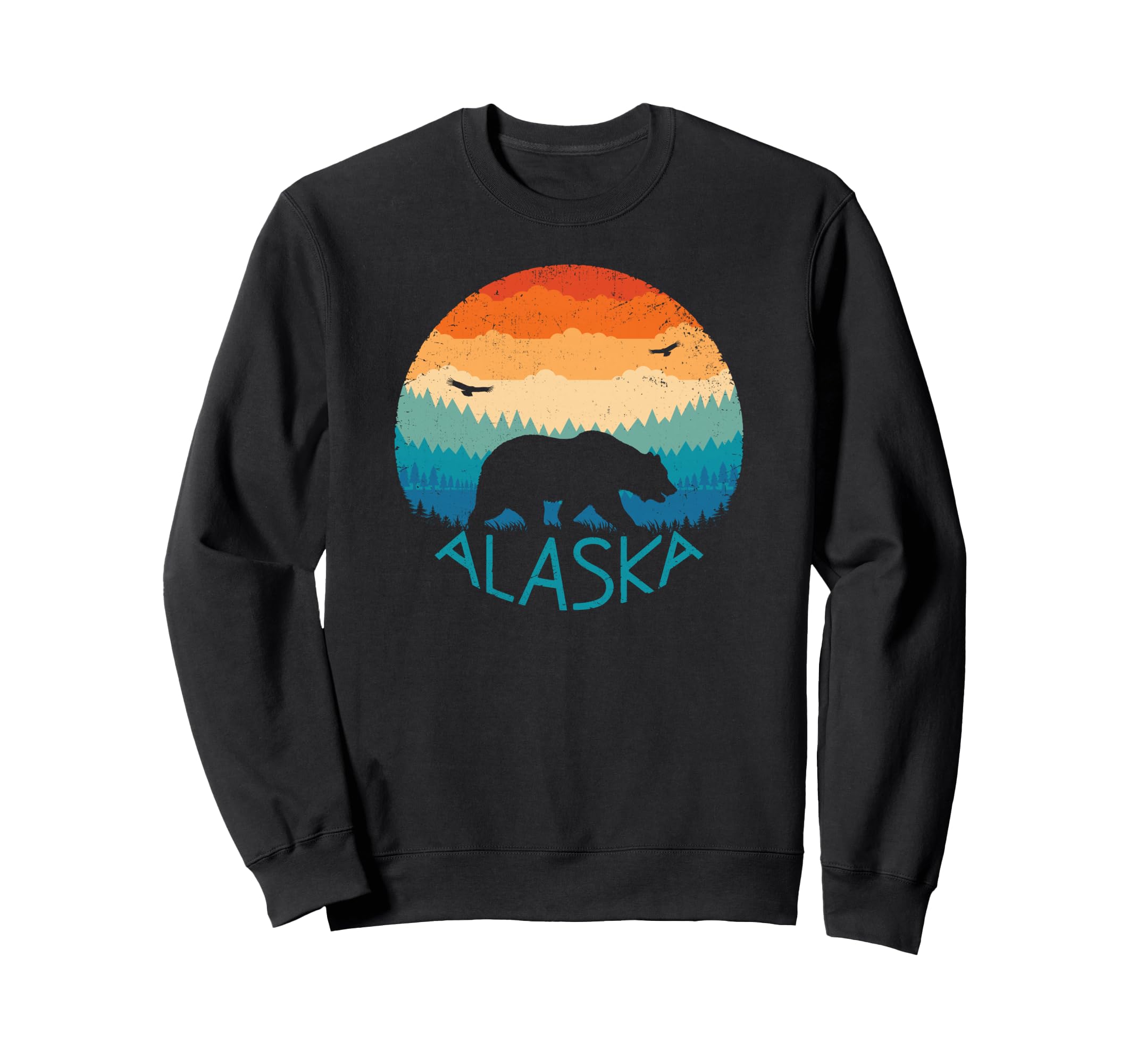 Alaska Grizzly Bear Brown Bears Sweatshirt - Trendy Graphic for Adults - T-Shirt, Sweatshirt, Hoodie