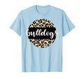 Leopard Bulldogs Team Mascot School T-Shirt - Aesthetic Graphic Unisex - T-Shirt, Sweatshirt, Hoodie
