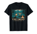 Fire Swamp National Park Camping Hiking T-Shirt - Minimalist Print Unisex - T-Shirt, Sweatshirt, Hoodie