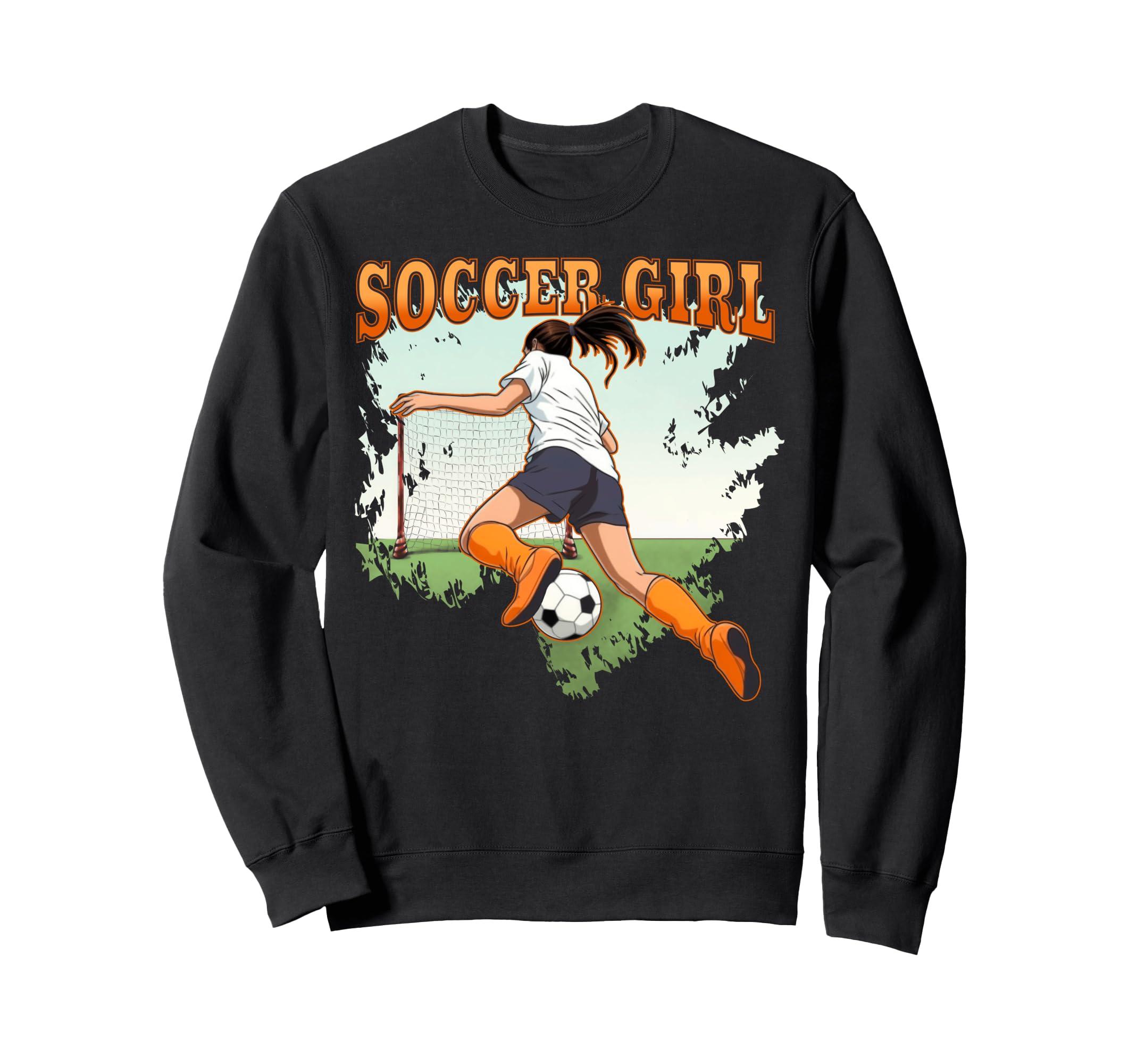 Soccer Action Sweatshirt - Fun Novelty Design Men Women - T-Shirt, Sweatshirt, Hoodie