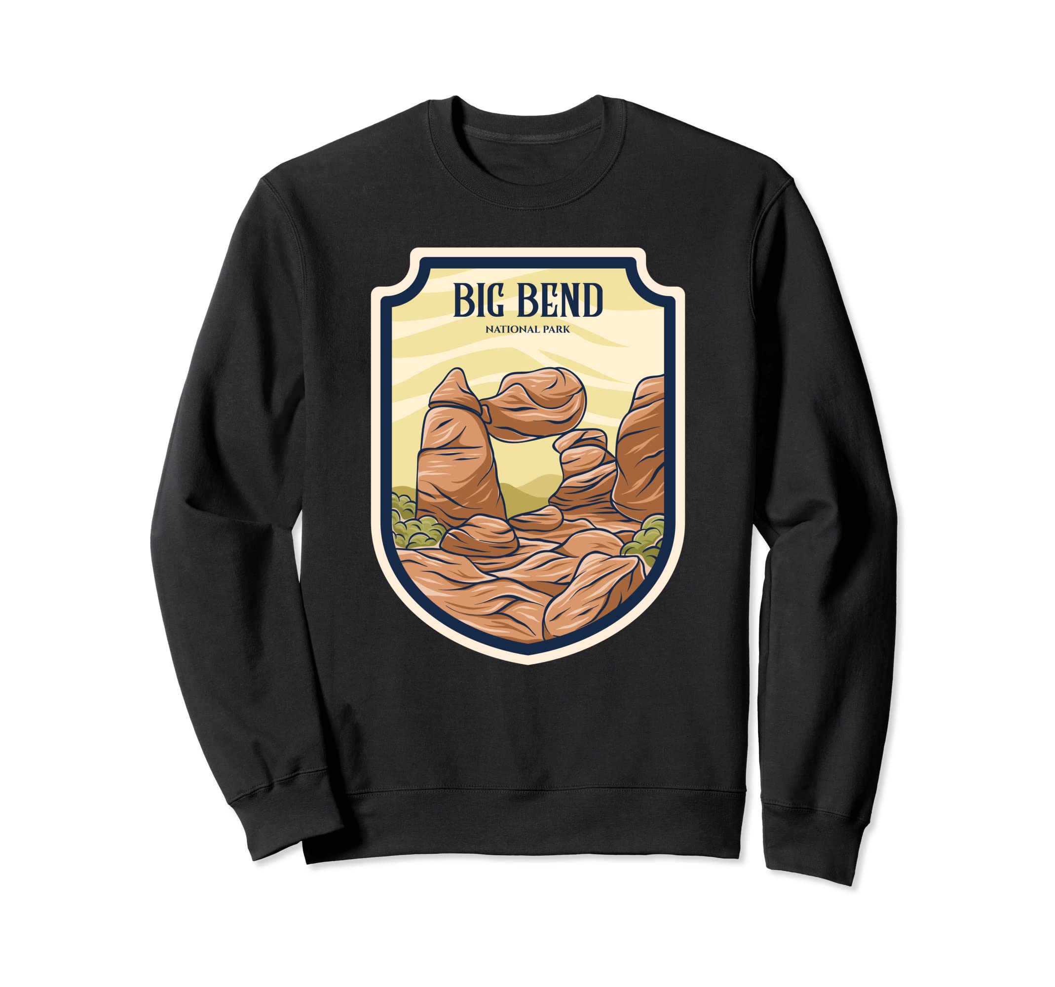 Big Bend National Park Texas Sweatshirt - Graphic Print Unisex - T-Shirt, Sweatshirt, Hoodie