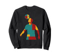 Abstract Geometric Soccer Sweatshirt - Unique Graphic for Adults - T-Shirt, Sweatshirt, Hoodie