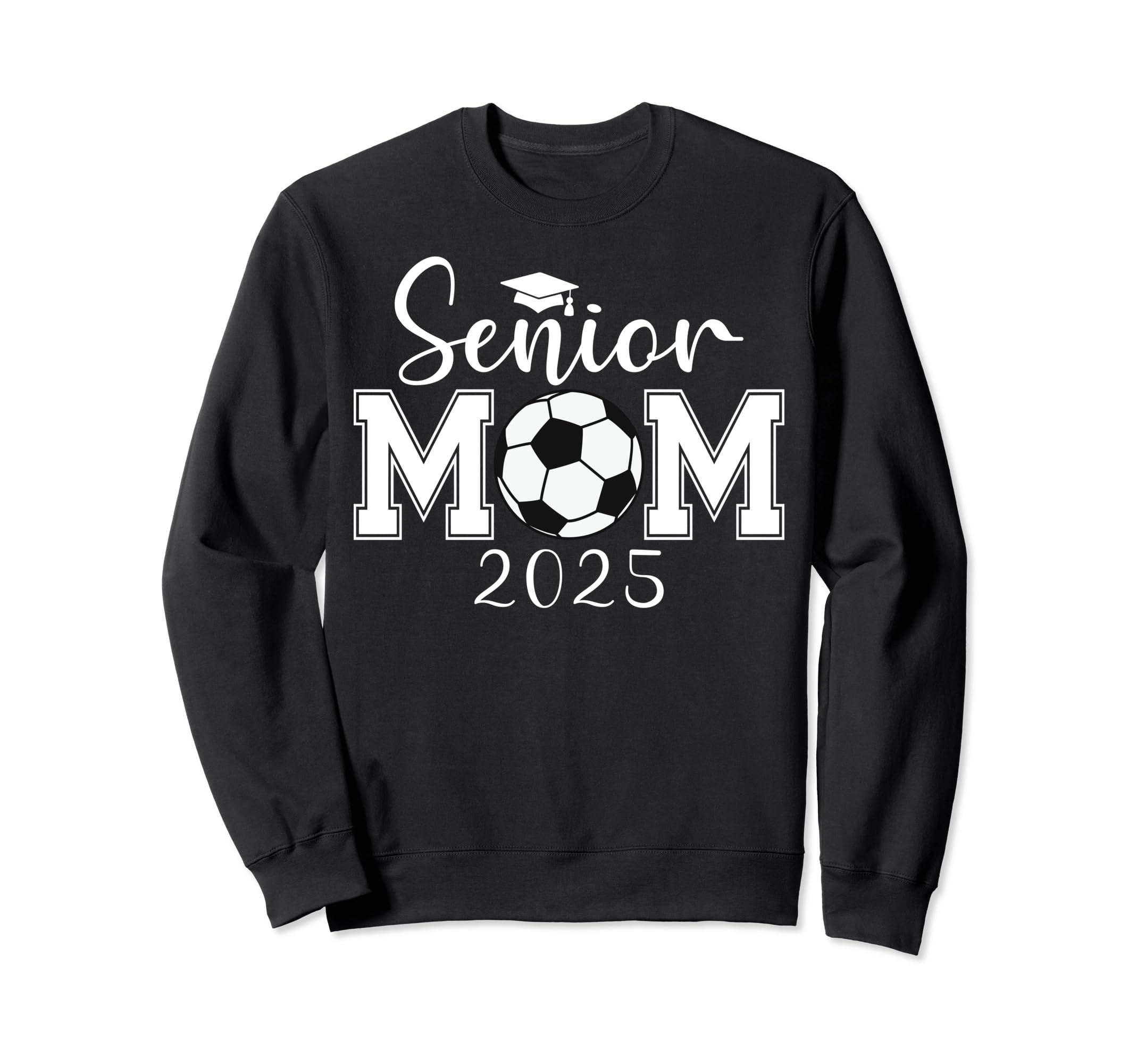 Senior Mom 2025 Soccer Class 2025 Sweatshirt - Minimalist Print Men Women - T-Shirt, Sweatshirt, Hoodie