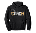Mrs Coach Leopard Soccer Coach Wife Hoodie - Trendy Graphic Men Women - T-Shirt, Sweatshirt, Hoodie