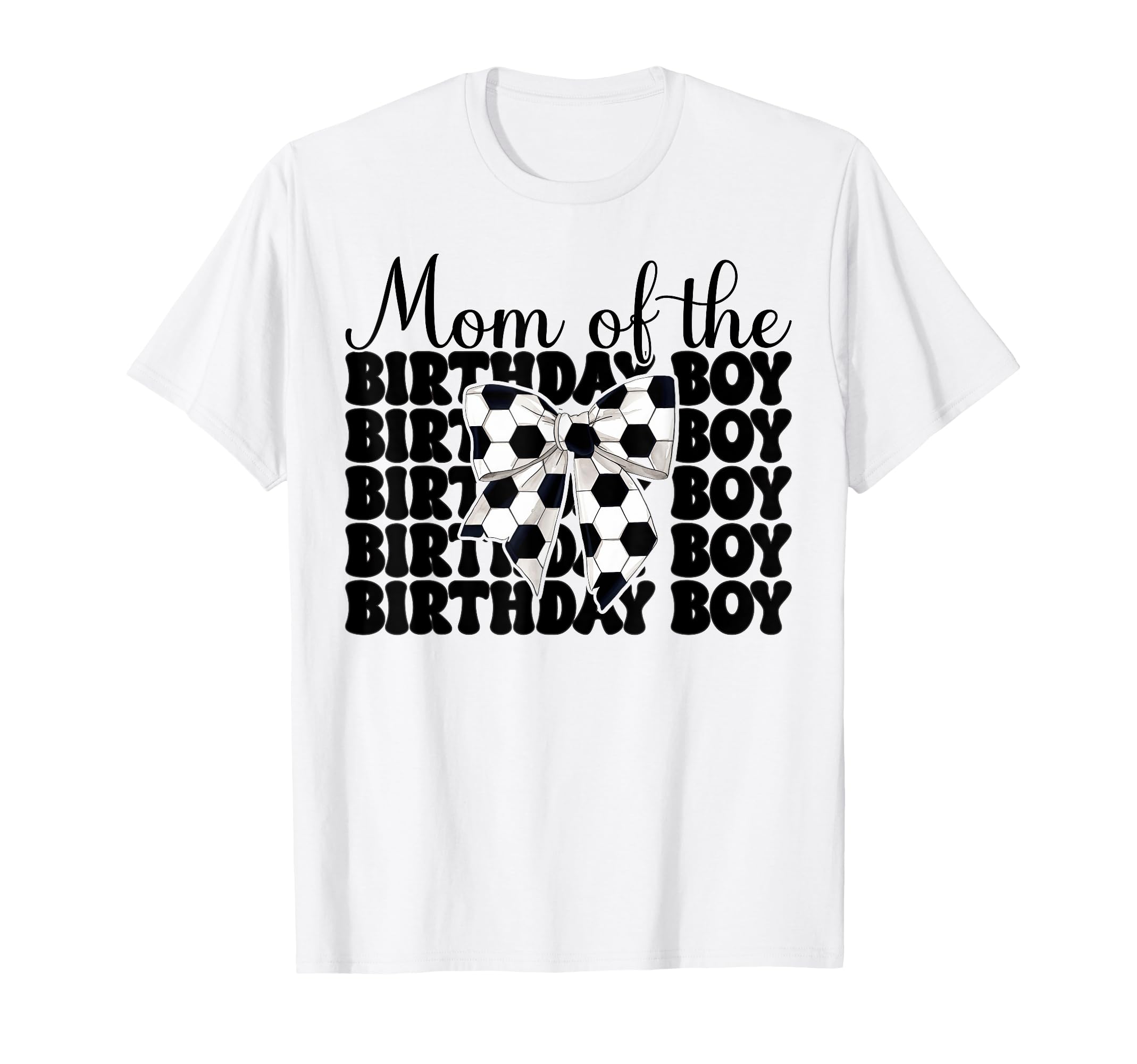 Soccer Mom Mama Coquette Bow Mom Birthday T-Shirt - Streetwear Style Unisex - T-Shirt, Sweatshirt, Hoodie