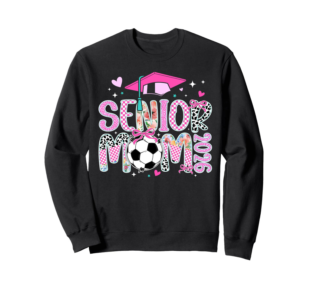 Soccer Senior Mom 2026 Soccer Sweatshirt - Minimalist Print Men Women - T-Shirt, Sweatshirt, Hoodie