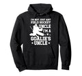 Field Hockey Goalie Uncle Field Hockey Hoodie - Unique Graphic Unisex - T-Shirt, Sweatshirt, Hoodie