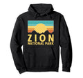 Zion National Park Nature Sunset Hoodie - Novelty Apparel Unisex - T-Shirt, Sweatshirt, Hoodie