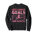 Funny Soccer Art Gag Soccer Player Sweatshirt - Graphic Print Men Women - T-Shirt, Sweatshirt, Hoodie