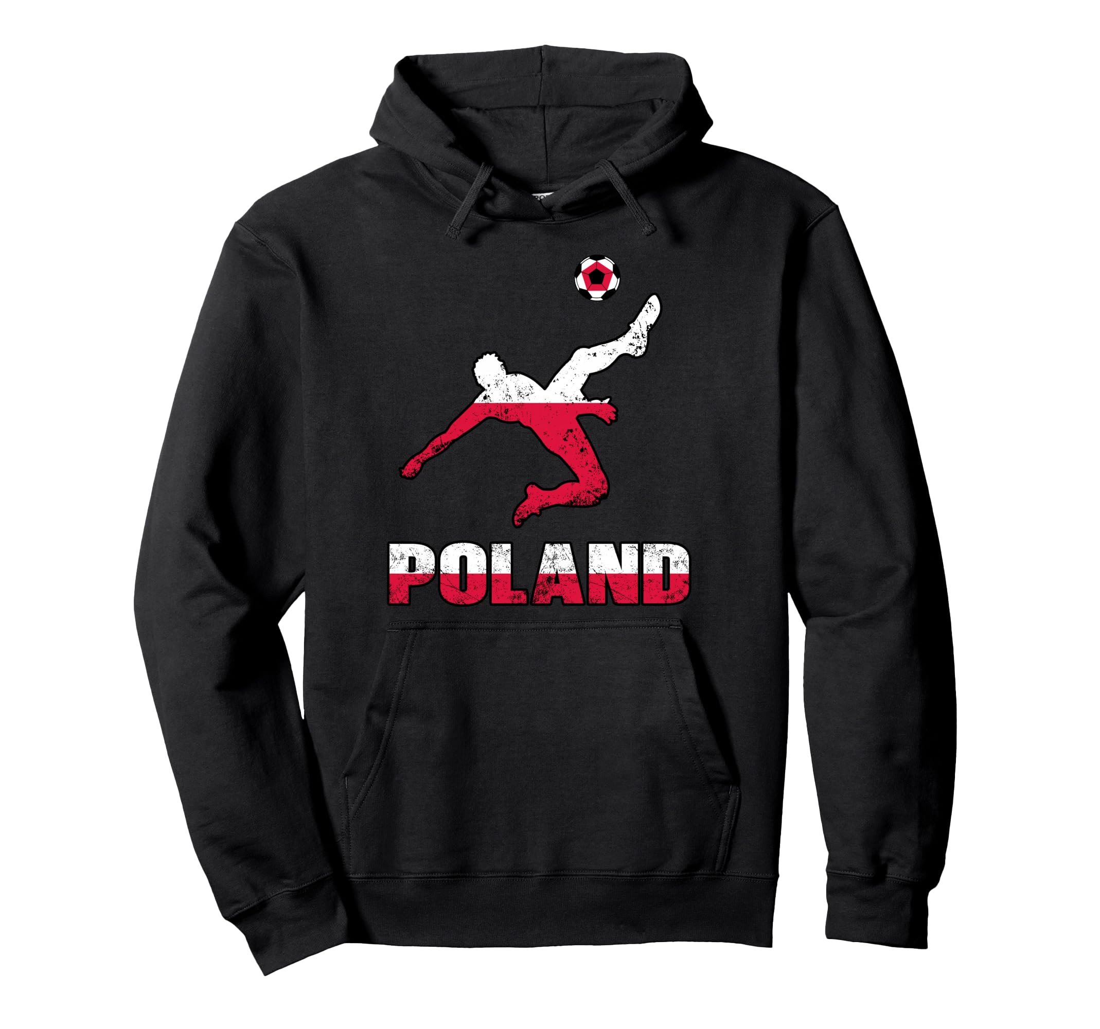 Poland Football Soccer Game Player Fan Hoodie - Graphic Print Unisex - T-Shirt, Sweatshirt, Hoodie