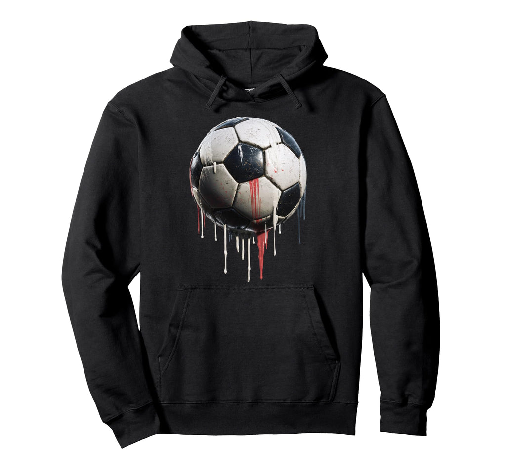 Soccer Ball Football Player And Fan Game Hoodie - Unique Graphic Unisex - T-Shirt, Sweatshirt, Hoodie
