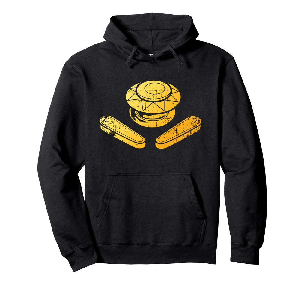 Pinball Funny Pinballer Machine Hoodie - Novelty Apparel Men Women - T-Shirt, Sweatshirt, Hoodie