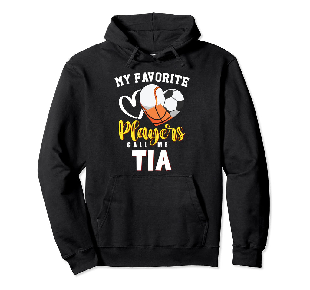 Tia My Favorite Baseball Soccer Hoodie - Minimalist Print for Adults - T-Shirt, Sweatshirt, Hoodie