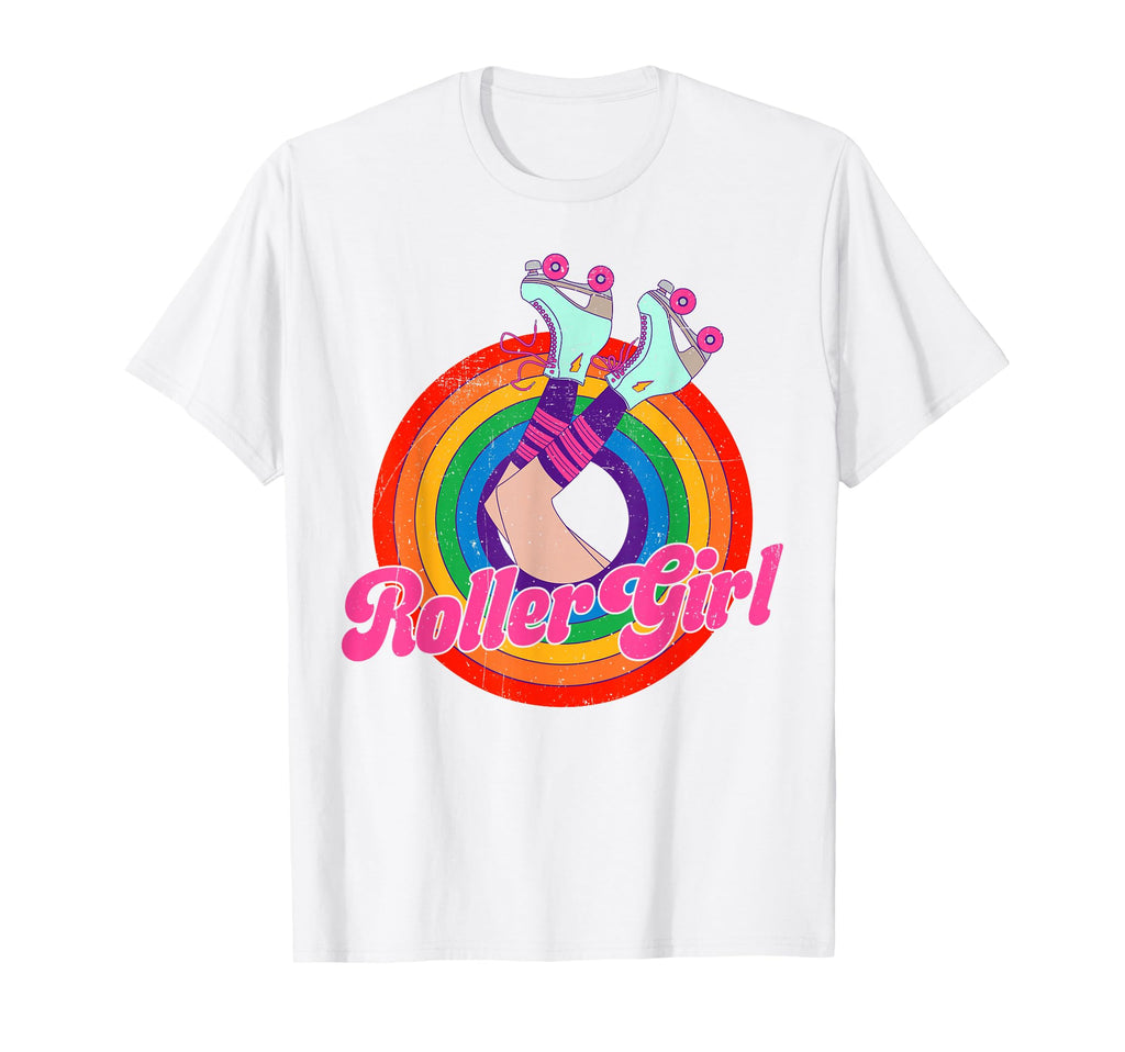 Roller Skating 70S 80S Skates T-Shirt - Trendy Graphic Unisex - T-Shirt, Sweatshirt, Hoodie