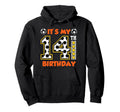 Soccer Player 14Th Birthday Football Hoodie - Aesthetic Graphic Unisex - T-Shirt, Sweatshirt, Hoodie