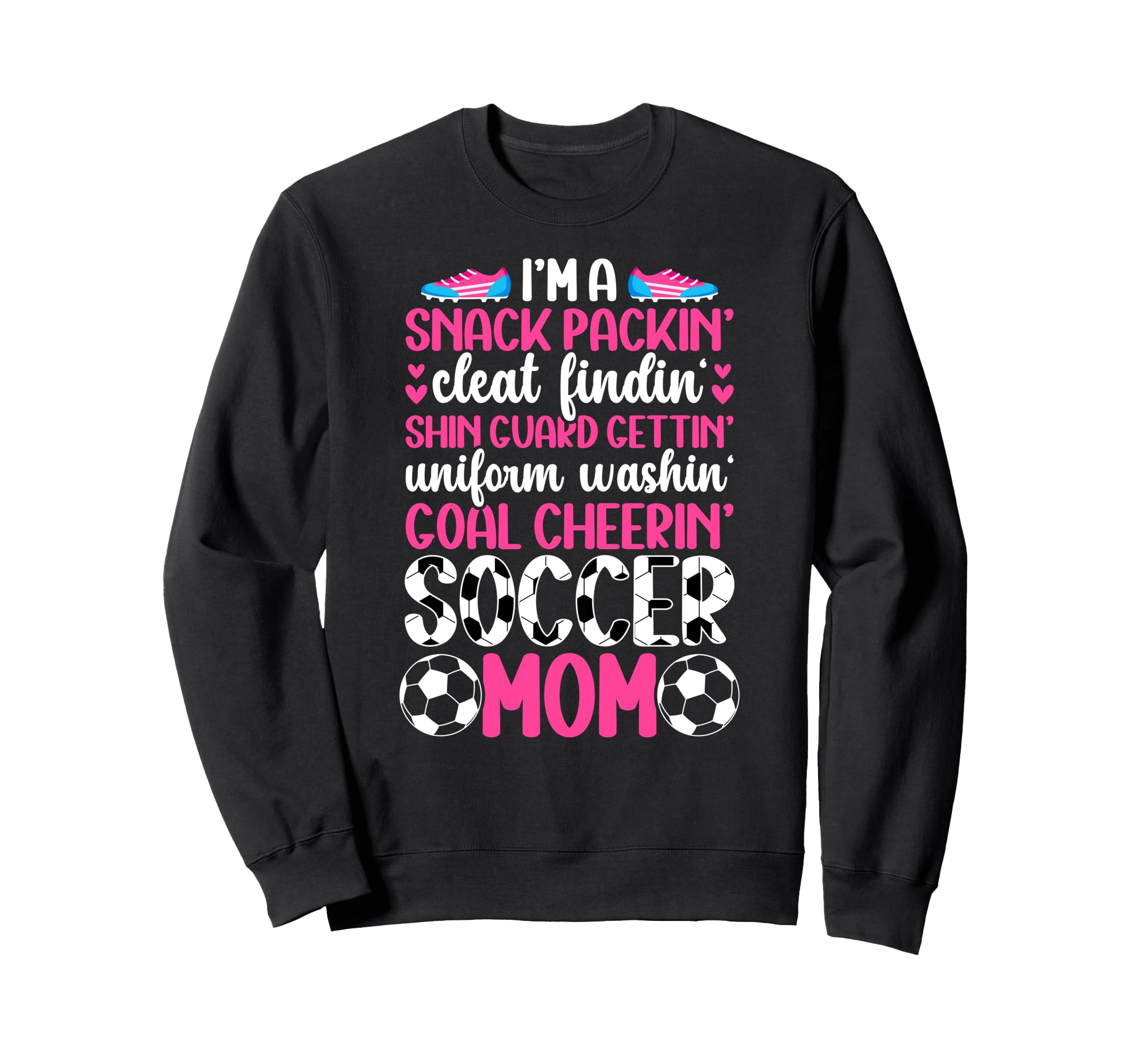 Soccer Mom Definition Mom Soccer Sweatshirt - Custom Art Print Unisex - T-Shirt, Sweatshirt, Hoodie