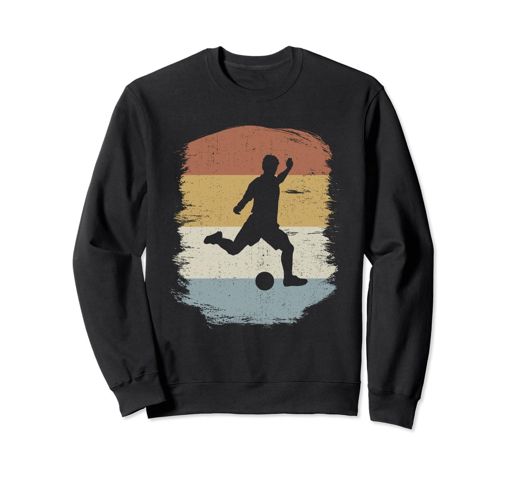 Silhouette Soccer Soccer Sweatshirt - Minimalist Print Unisex - T-Shirt, Sweatshirt, Hoodie