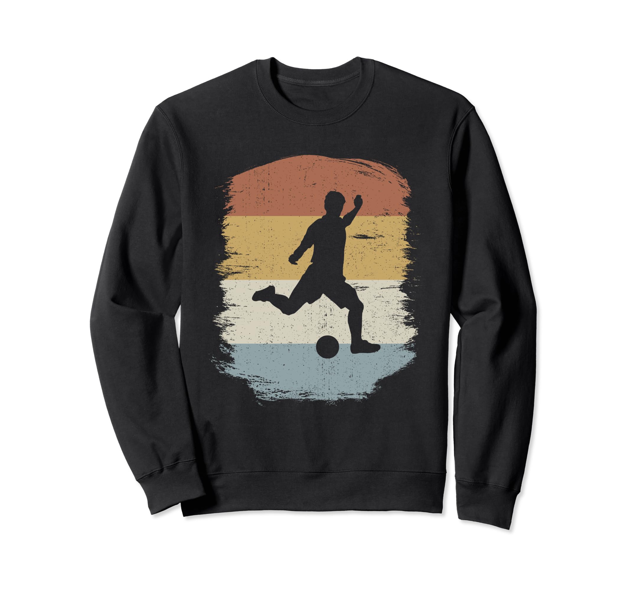 Silhouette Soccer Soccer Sweatshirt - Minimalist Print Unisex - T-Shirt, Sweatshirt, Hoodie