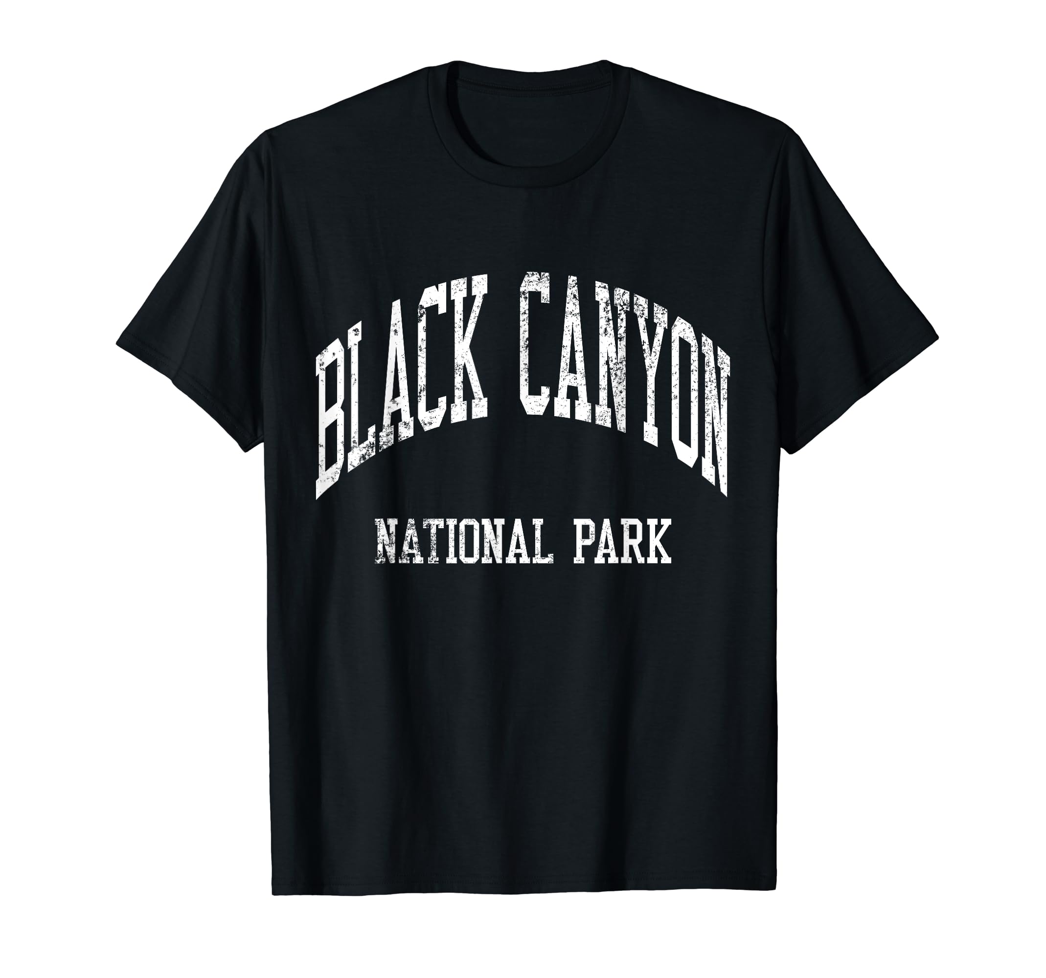 Black Canyon National Park 70S T-Shirt - Minimalist Print Men Women - T-Shirt, Sweatshirt, Hoodie