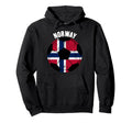 Norway Soccer Game Player Football Fan Hoodie - Graphic Print for Adults - T-Shirt, Sweatshirt, Hoodie