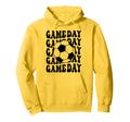 Game Day Soccer Sports Fan Hoodie - Fun Novelty Design for Adults - T-Shirt, Sweatshirt, Hoodie