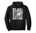 My Goal Is To Deny Yours Funny Ice Hoodie - Unique Graphic Men Women - T-Shirt, Sweatshirt, Hoodie
