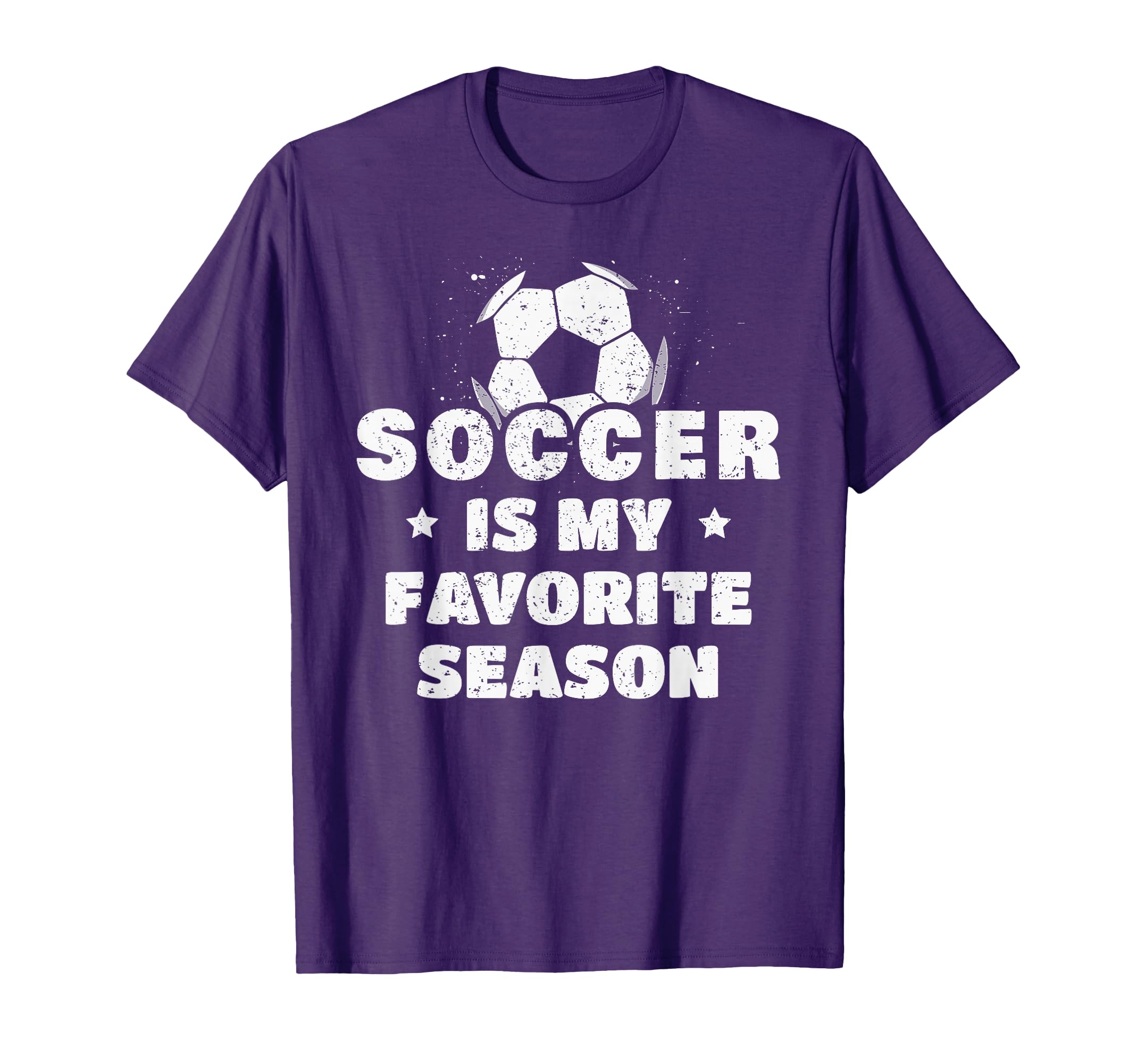Soccer Is My Favorite Season T-Shirt - Novelty Apparel Unisex - T-Shirt, Sweatshirt, Hoodie