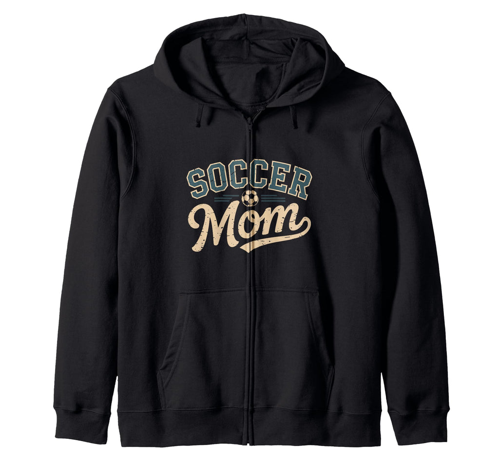 Funny Soccer Mom Mothers Day Hoodie - Graphic Print for Adults - T-Shirt, Sweatshirt, Hoodie