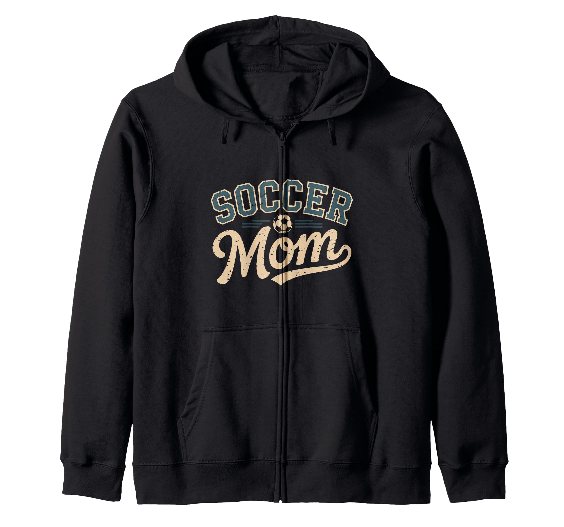 Funny Soccer Mom Mothers Day Hoodie - Graphic Print for Adults - T-Shirt, Sweatshirt, Hoodie