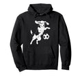 Beagle Soccer Player Funny Dog Lover Art Hoodie - Custom Art Print Unisex - T-Shirt, Sweatshirt, Hoodie