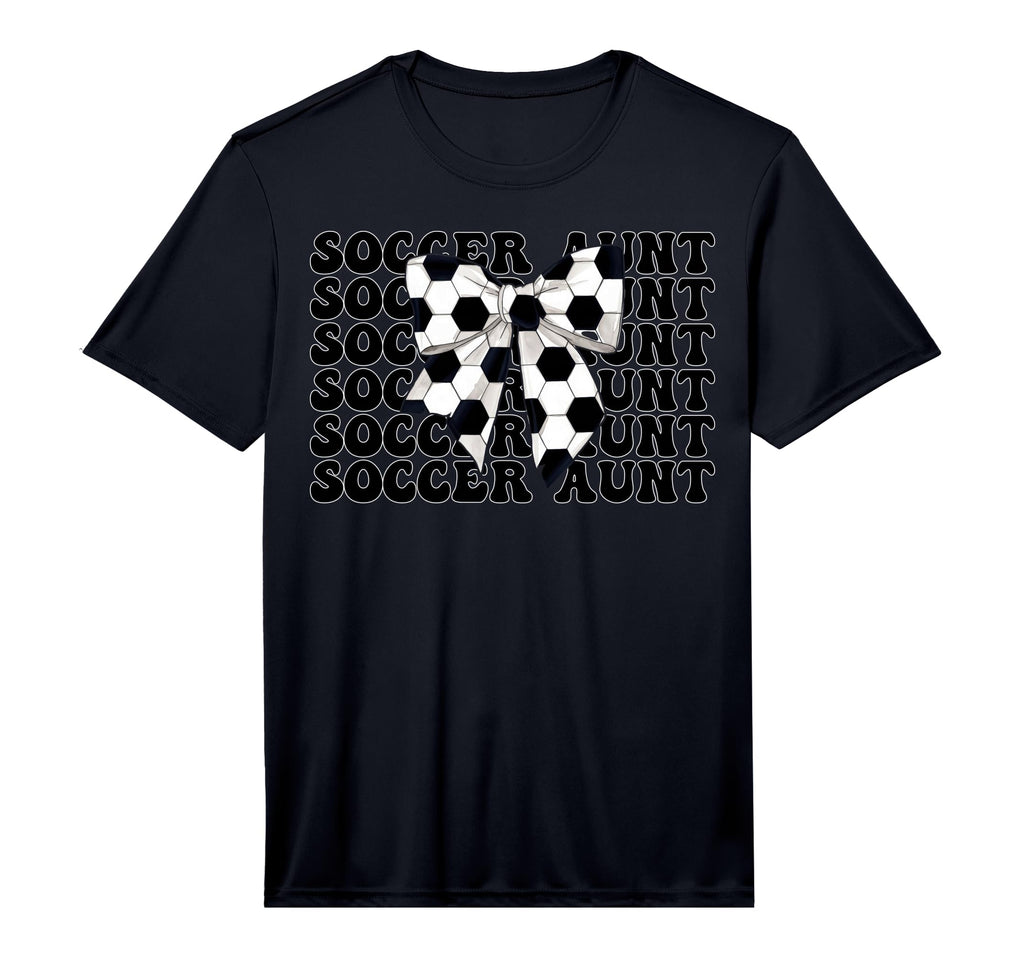 Mens Soccer Aunt Soccer Auntie T-Shirt - Aesthetic Graphic for Adults - T-Shirt, Sweatshirt, Hoodie