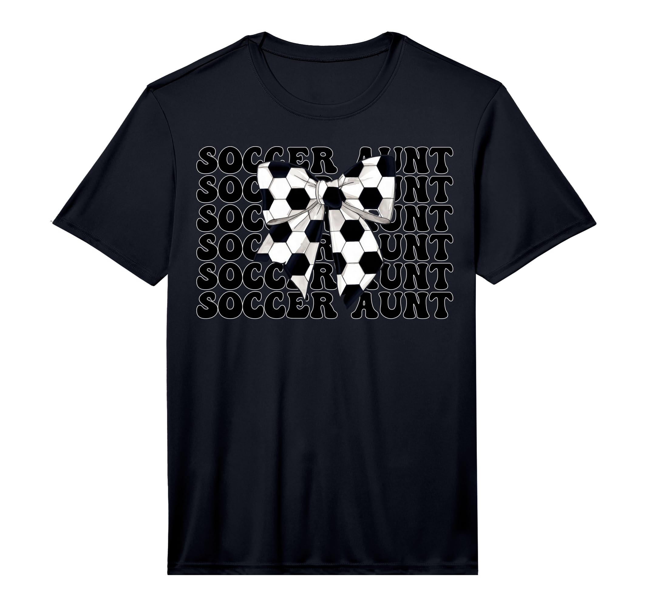 Mens Soccer Aunt Soccer Auntie T-Shirt - Aesthetic Graphic for Adults - T-Shirt, Sweatshirt, Hoodie