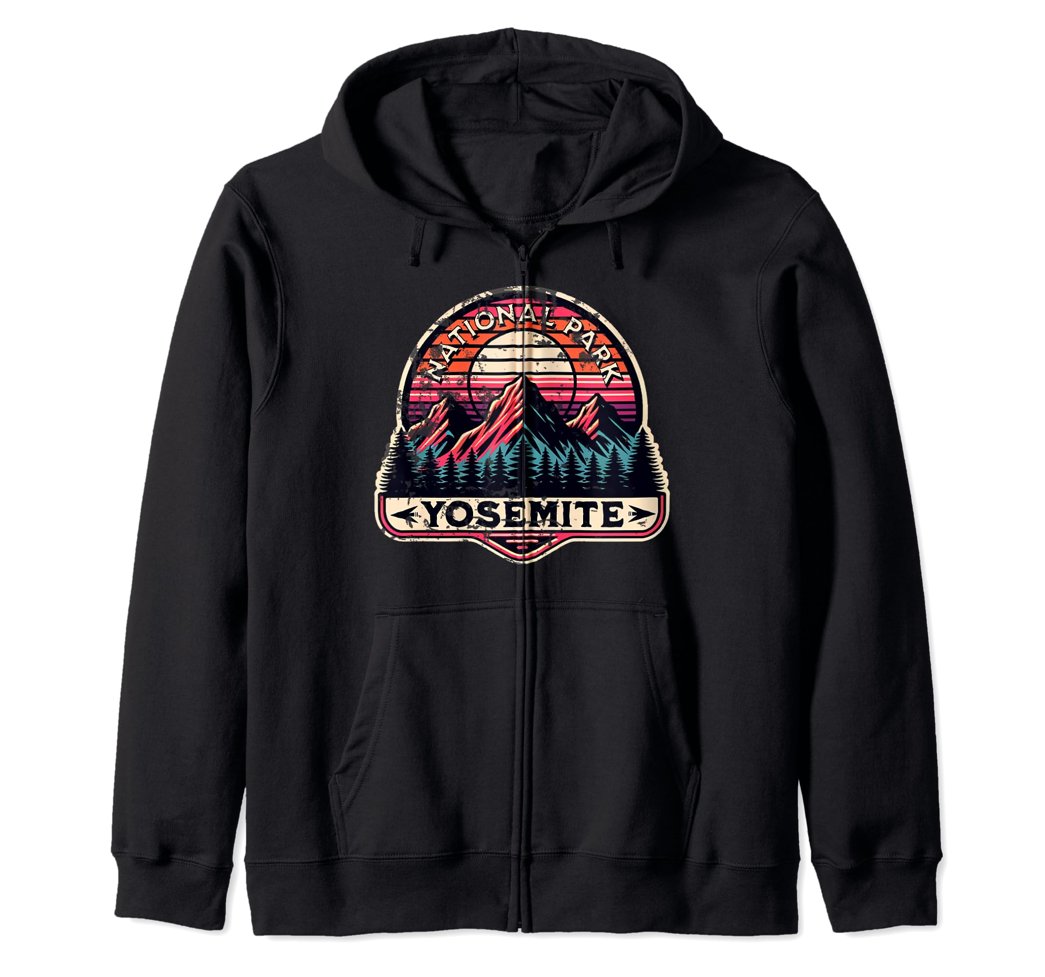 Yosemite National Park California Sweatshirt - Trendy Graphic Men Women - T-Shirt, Sweatshirt, Hoodie